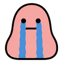 Crying custom Slack emoji