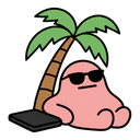 Out of office custom Slack emoji