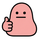 Thumbs up custom Slack emoji